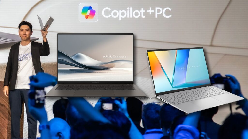 The all new Zenbook S14 Oled with upcoming release for Copilot+PC